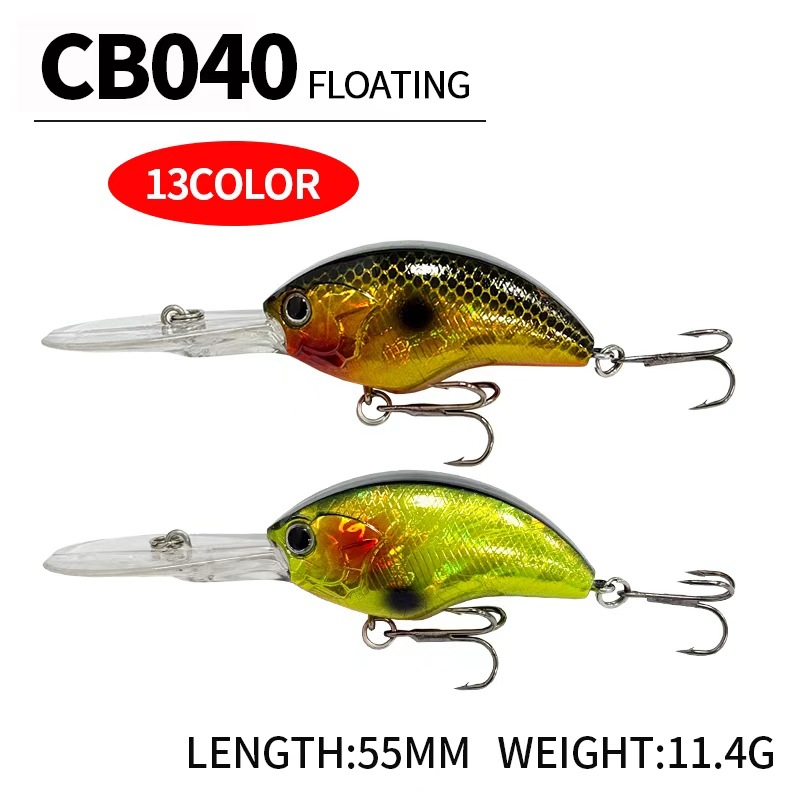55MM 11.4G Crankbait Vissen Lo - Fishing Lure Crankbait recensie en prijs