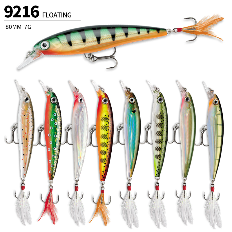 Drijvende Minnow Vissen Lokt 7 - Fishing Lure Jerkbait recensie en prijs