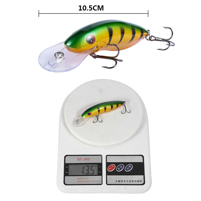 1 stks Drijvende Minnow Vissen - Fishing Lure Spinnerbait recensie en prijs