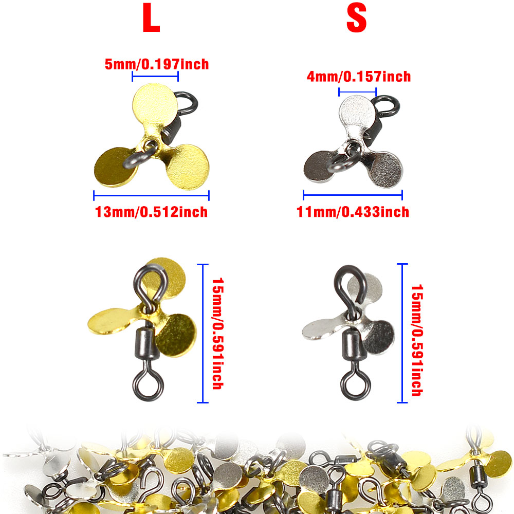 20 stuks spiraalblad vispropel - Fishing Lure Spoon recensie en prijs