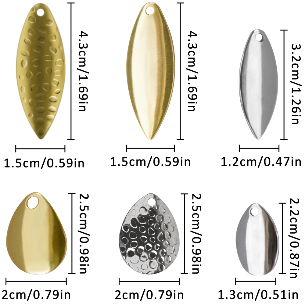 50 Stuks Vissen Lokken Spinner - Fishing Lure Buzzbait recensie en prijs