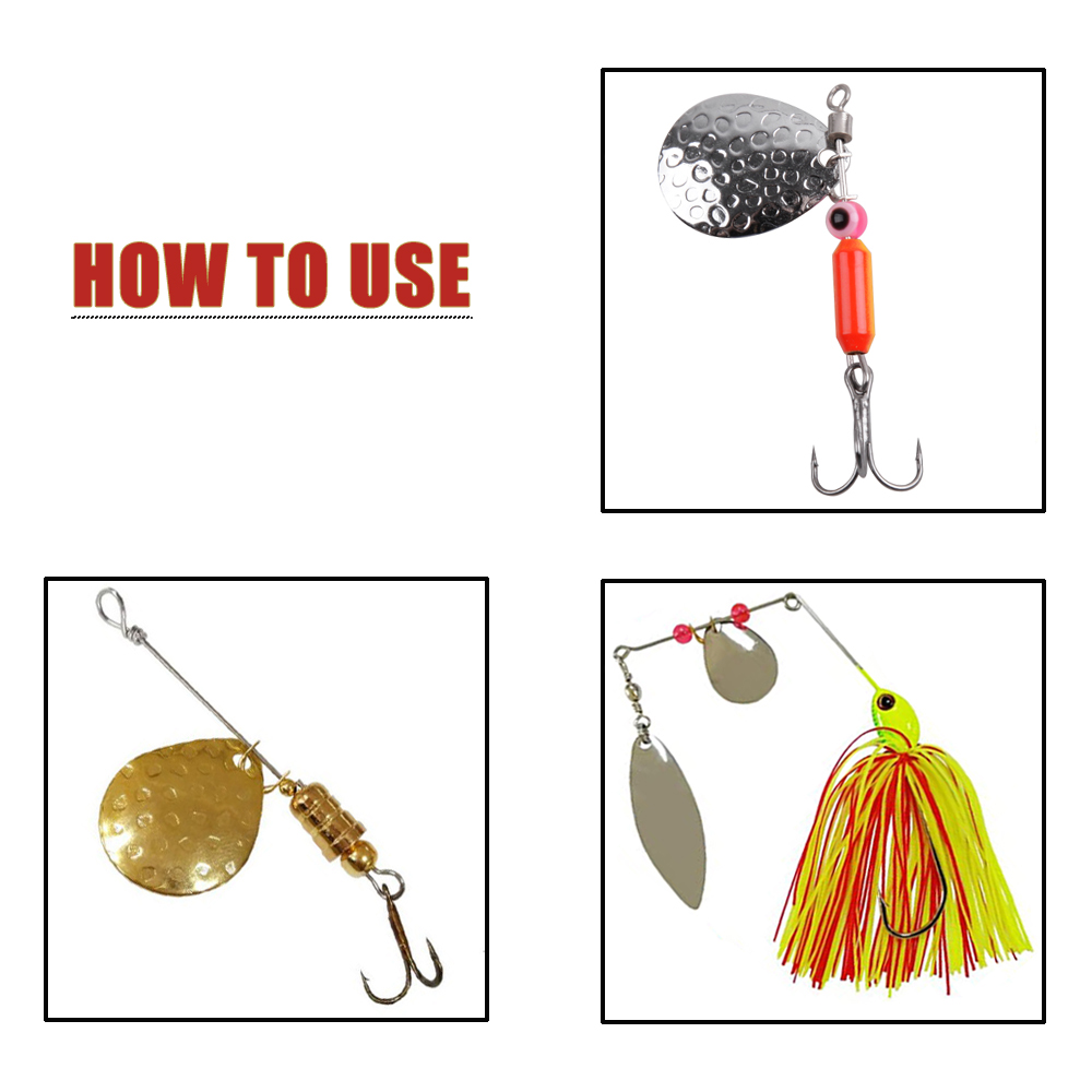 50 Stuks Vissen Lokken Spinner - Fishing Lure Buzzbait recensie en prijs