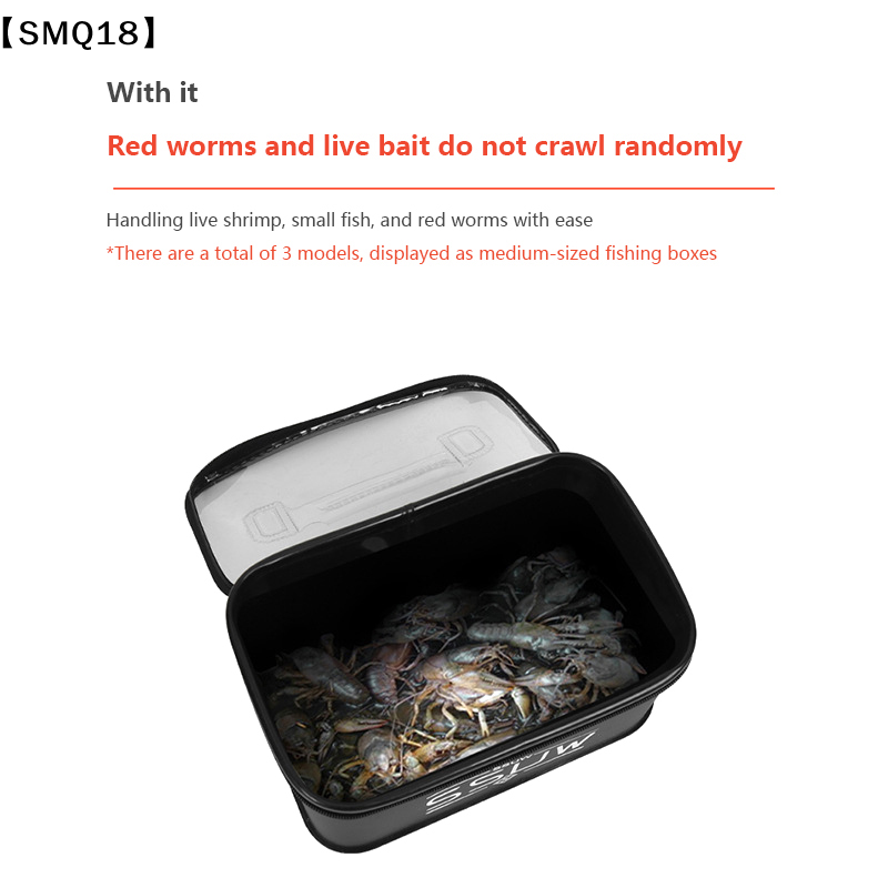 Draagbare EVA-visgereedschapsk - Fishing Lure Box recensie en prijs