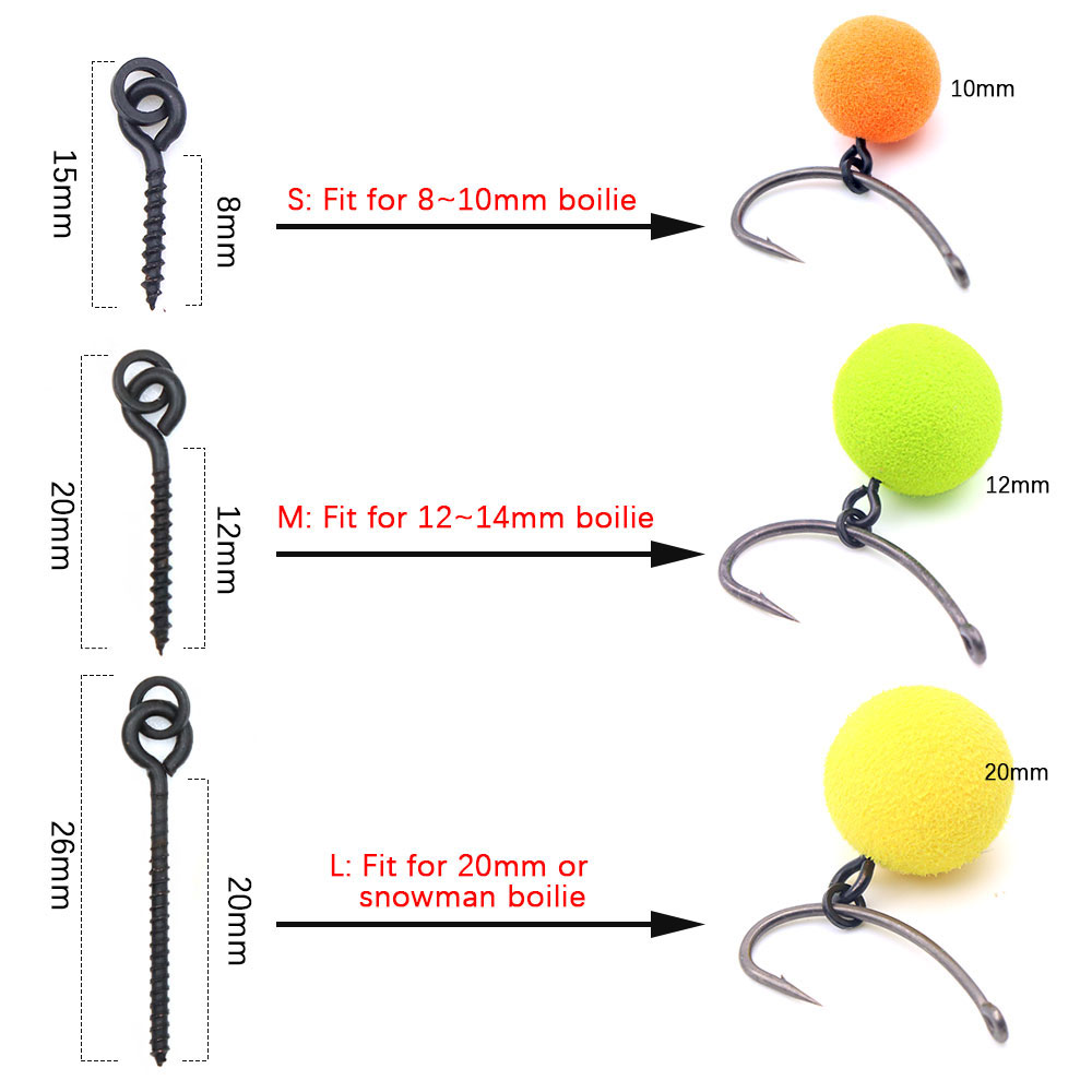 20 Stuks Karpervissen Boilie C - Fishing Lure Accessories recensie en prijs