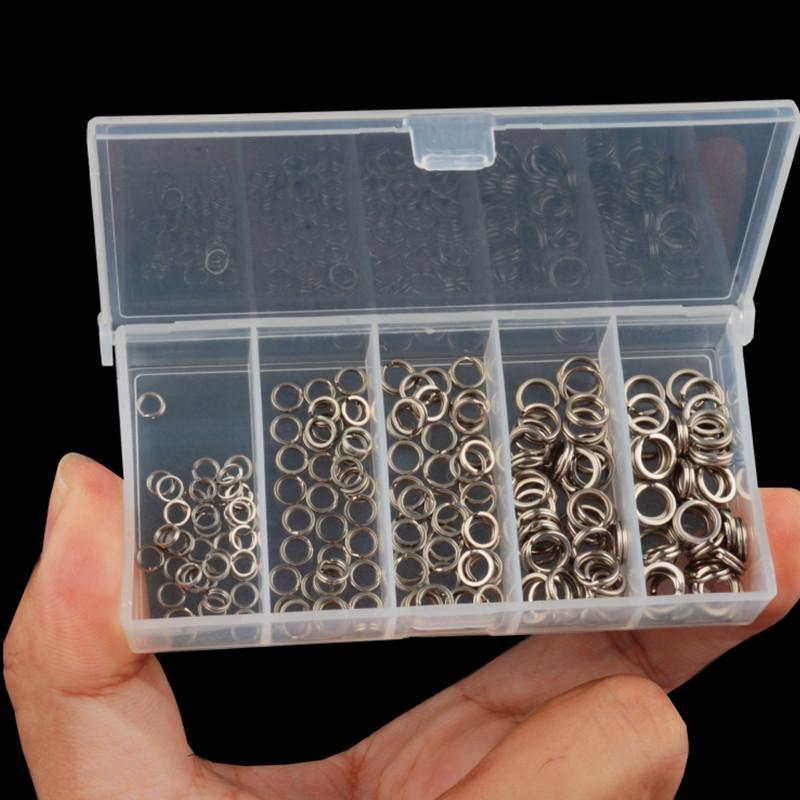 200 STUKS 5 Maten Hoge Trekste - Fishing Lure Accessories recensie en prijs