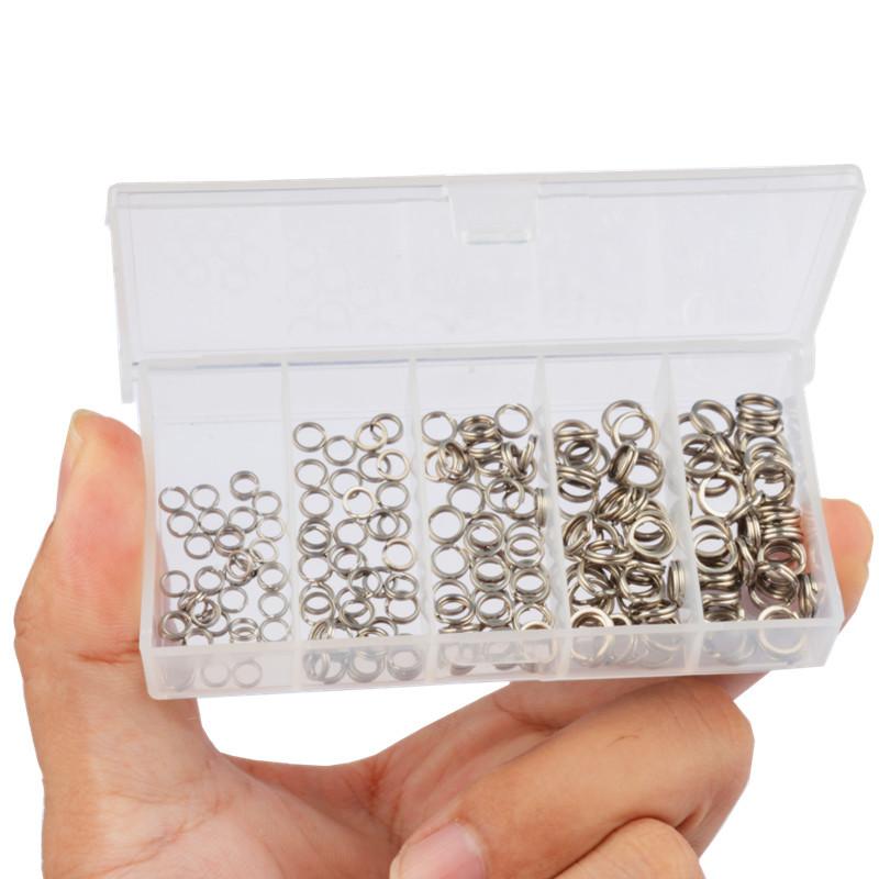 200 STUKS 5 Maten Hoge Trekste - Fishing Lure Accessories recensie en prijs