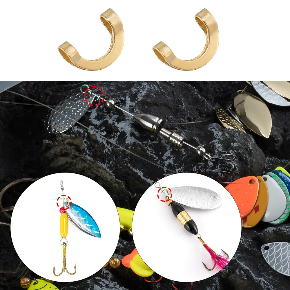 100 stks Vissen U-vormige Vast - Fishing Lure Spinnerbait recensie en prijs