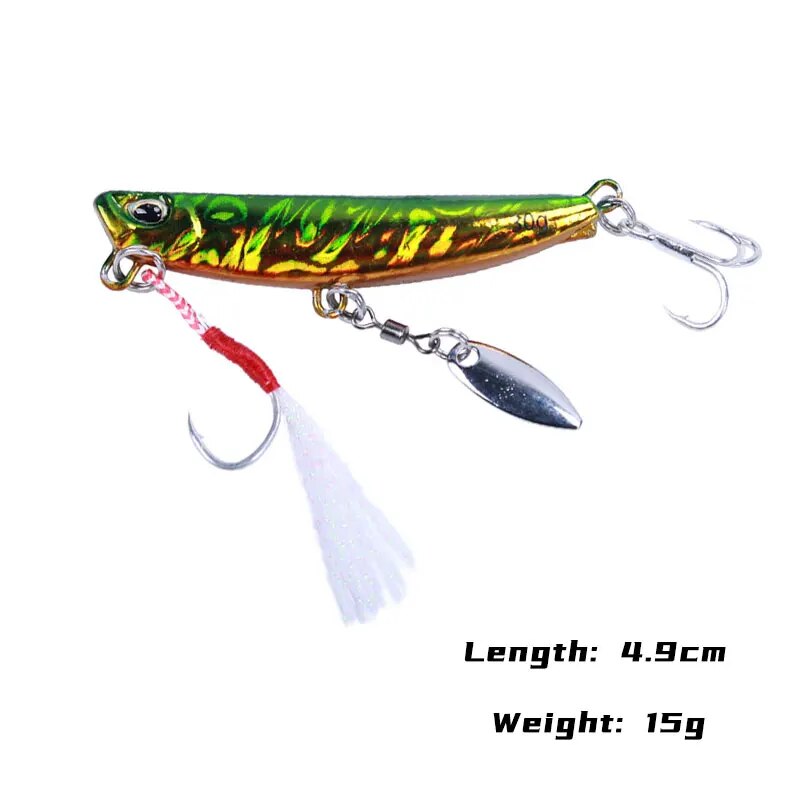 Metalen Jig Lepel Vissen Lokt  - Fishing Lure Buzzbait recensie en prijs