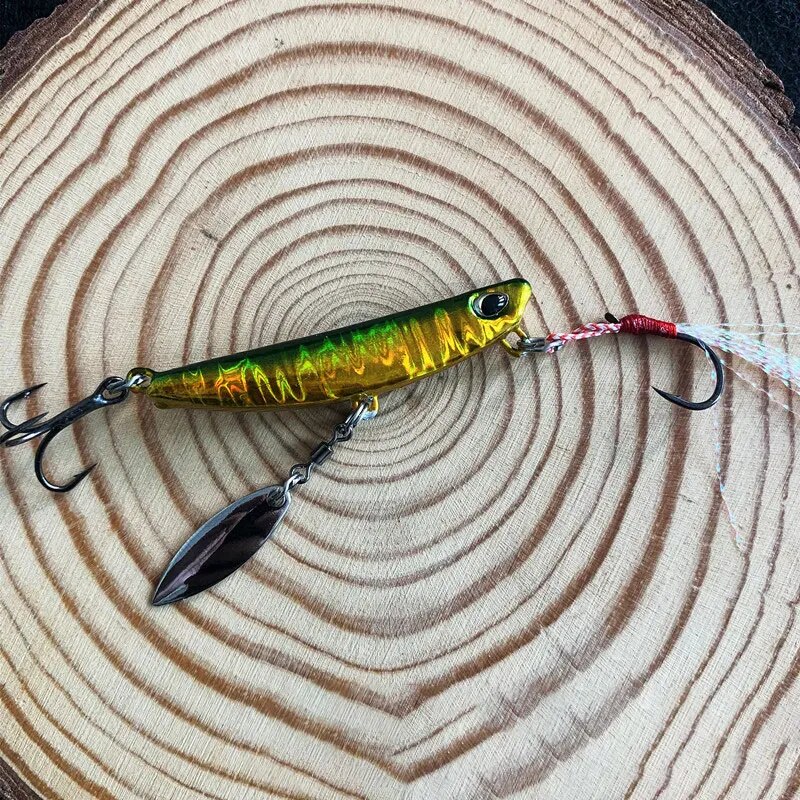 Metalen Jig Lepel Vissen Lokt  - Fishing Lure Buzzbait recensie en prijs